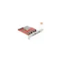 PCIe x4 to 2x USB 3.2 Gen 2 Typ-A + 2x USB-C, USB-Controller
