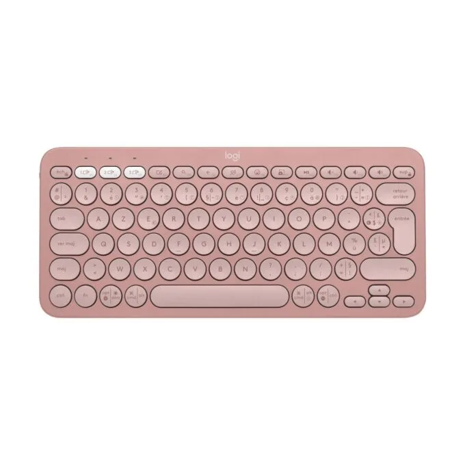 Pebble Keys 2 - K380S - Tonal Rose — image 1