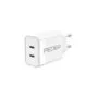 PEDEA 40W USB-C (PD) Schnellladegerät - 2-Ports Mehrfach Handy-Ladegerät mit USB-C. weiß