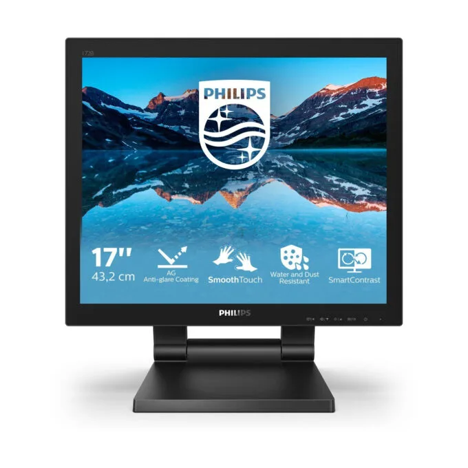 Philips 172B9TL/00 17" (43.2 cm) Touch LCD Monitor - 1280x1024 SXGA, TN 1ms, 60Hz, HDMI/DVI/VGA/DP, Black — image 1