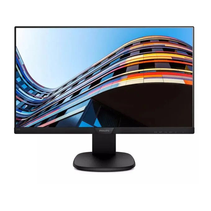 Philips 243S7EHMB - 23.8" (24") Full HD IPS Monitor, 5 ms, HDMI 1.4 & VGA, Built-in Speakers, VESA 100x100, Black — image 1