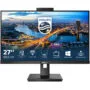 Philips 275B1H/00 - 27-inch QHD (2560x1440) IPS Monitor, 75Hz, 4ms, USB Hub & Webcam, Black