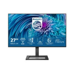 Philips 275E2FAE - 27" QHD (2560x1440) IPS Monitor, 75Hz, FreeSync, 2xHDMI + DP, Black