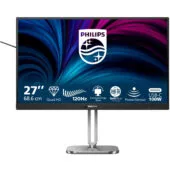 Philips 27B2U4601/00 - 27in (68.6 cm) QHD IPS Monitor, 2560x1440, 120Hz, 4ms GTG, HDMI/DP/USB-C, Height-Adjustable, Grey