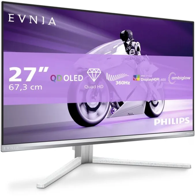 Philips 27M2N8500 - 27" 16:9 Monitor - White - 2x HDMI, DP, USB — image 2