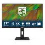 Philips 4K IPS Monitor - 27B1N3800 - 27in, 60Hz, 2xHDMI, DP, USB, Pivot, Black