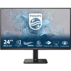 Philips 60.5cm (23.8') 16:9 HDMI+D-Sub VA Black - 24E2N1100LB - 60.5cm (23.8'), 16:9, HDMI+D-Sub, VA, Black