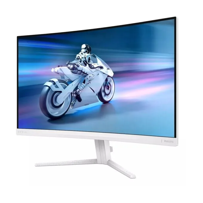 Philips 68.5cm (27.0') Curved White Monitor - 27M2C5201L - 27-inch, 16:9, 1000R curved, 2x HDMI + DP — image 5