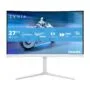 Philips 68.5cm (27.0') Curved White Monitor - 27M2C5201L - 27-inch, 16:9, 1000R curved, 2x HDMI + DP