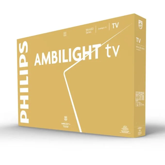 Philips Ambilight Smart TV - 65MLED910/12 - 164cm 65' 4K miniLED Ambilight Smart TV — image 2