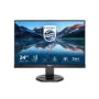 Philips B Line 240B9/00 24.1-inch WUXGA IPS Monitor - 1920x1200, 16:10, 4ms, 75Hz, HDMI/DP/DVI/VGA, Speakers, Black
