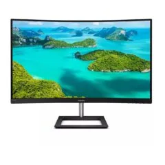 Philips E-line Monitor - 322E1C - 81.3cm 32'' (1920x1080) Curved 16:9 4ms HDMI VGA DisplayPort VESA Full HD Black Silver