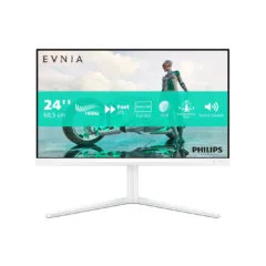 Philips Evnia 24M2N3201A - 23.8in Fast IPS Gaming Monitor, 1080p, 180Hz, 1ms (GTG), HDR10, White