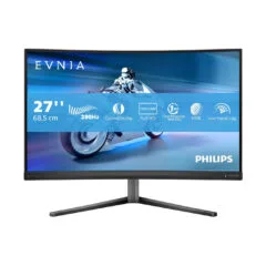 Philips Evnia 5000 - 27M2C5200W - 27in FHD Curved VA 1500R, 280Hz, HDR10, Black
