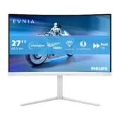 Philips Evnia 5000 27M2C5501 27" QHD 1500R 180Hz VA Gaming Monitor White