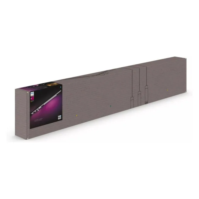 Philips Hue Perifo Basis-Set Deckenleuchte 3 Spots + Lightbar Weiß — image 2