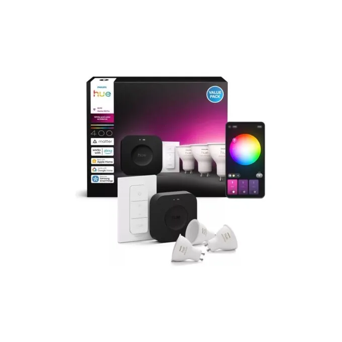 Philips Hue Starter Kit - WCA 400 - 3 GU10 sw v3 EU — image 3