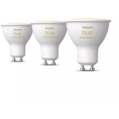 Philips Hue White Ambiance GU10 Dreierpack 3x350lm - White, Bluetooth/Zigbee, 220-240 V, 4.2 W