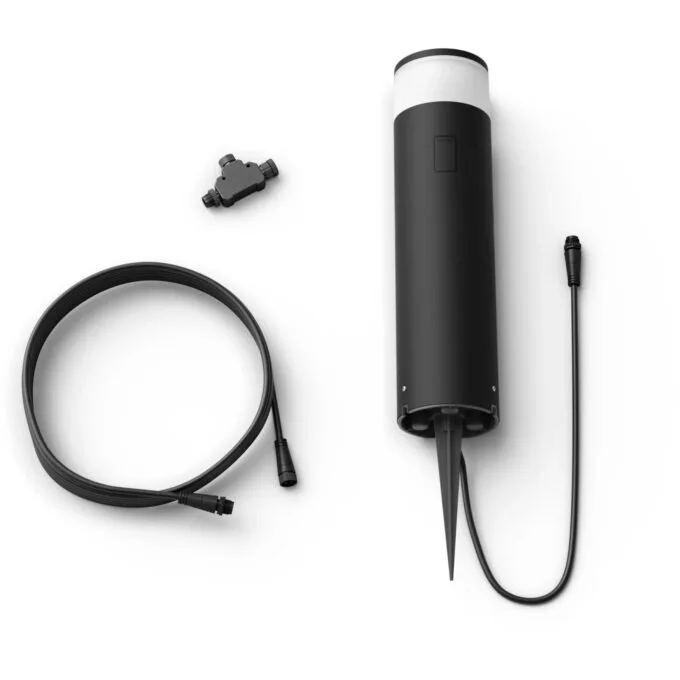 Philips Hue White & Color Ambiance Calla Floor Lamp Extension Large Black — image 5