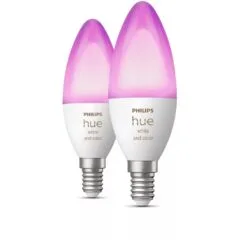 Philips Hue White & Color Ambiance E14 Candle Twin Pack 2x470 lm -