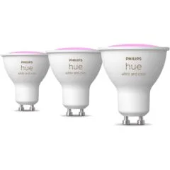 Philips Hue White & Color Ambiance GU10 Dreierpack - 3x350lm - 2700-6500K, Dimmable