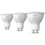 Philips Hue White & Color Ambiance GU10 Dreierpack - 3x350lm - 2700-6500K, Dimmable