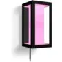 Philips Hue White & Color Ambiance Impress Outdoor Wall Light - Black, 2x8W LED, 24V, IP44, Dimmable