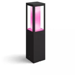 Philips Hue White & Color Ambiance Impress Sockelleuchte klein sw - Impress - RGB, Dimmable, Floor Lamp