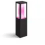 Philips Hue White & Color Ambiance Impress Sockelleuchte klein sw - Impress - RGB, Dimmable, Floor Lamp