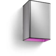 Philips Hue White & Color Ambiance Resonate Wall Lamp - RGB, 1200 lm, Silver