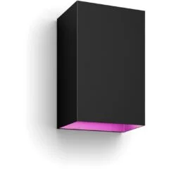 Philips Hue White & Color Ambiance Resonate Wall Light - Black - 1200 lm, White & Color Ambiance