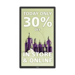 Philips I-Line 25BDL4150I - 25.3" WQXGA+ Digital Signage, Android 11, Rockchip PX30S, 2GB RAM/16GB, Wi-Fi, Bluetooth 5.1, Black