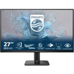 Philips Monitor - 27E2N1100L - 27-inch VA LCD, Full HD, 100 Hz, HDMI+D-Sub, Black