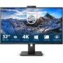 Philips P Line 329P1H/00 - 31.5in (80cm) 4K UHD IPS LED Monitor - Black, 60Hz, 4ms, USB 3.2 Gen2, Height-adjustable