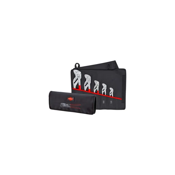 Pliers wrench set, 5 pieces, pliers set — image 1