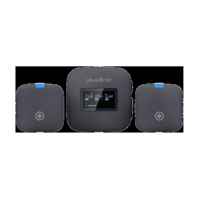 Plusonic Wireless Mikrofone Kit PS-TDS8 USB Type C Lightning 3.5mm Klinke WiFi-Micro ALLTRAVEL — image 2