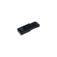 PNY Attaché 4 64GB USB 3.2 Gen 1 Flash Drive - Black Capless