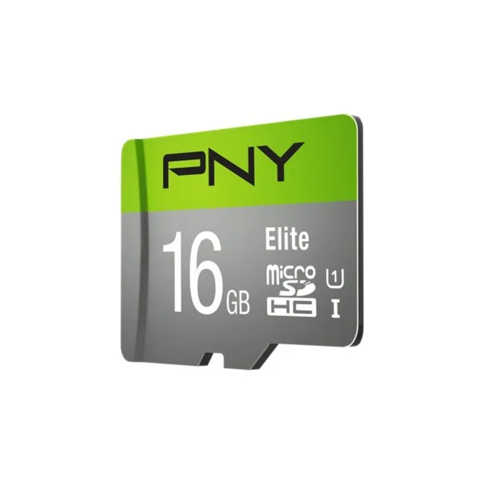 PNY Elite MicroSD Card - 16GB, Adapter Included, 85 MB/s — image 2