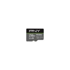 PNY Pro Elite MicroSDXC Card 256GB - U3, 100/90 MB/s
