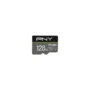 PNY Pro Elite microSDXC Card - Pro Elite - 128GB, UHS-I U3 (Class 10), Black/Grey, 100MB/s R / 90MB/s W