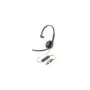 Poly Blackwire 3210 Monaural USB-C Headset + USB-C/A Adapter