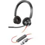 Poly Blackwire 3320 Stereo Headset 214012-01 USB-C w/ Adapter Teams Certified