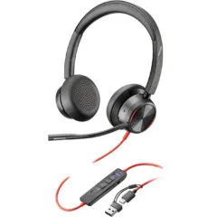 Poly Blackwire C8225-M Stereo USB-C Headset - Microsoft Teams Certified