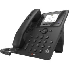 Poly CCX 350 - Microsoft Teams IP Desk Phone - PoE, Black, 2.8" Color LCD, Gigabit Ethernet