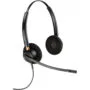 Poly EncorePro 520 Binaural Headset - 89434-02 - Wired Quick Disconnect, Black, Supra-aural, Boom Mic