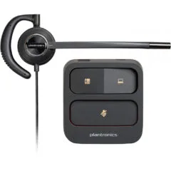 Poly EncorePro 530D - Monaural USB-A Headset - Black, Ear-hook, Quick-Disconnect, TAA
