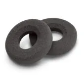 Poly Foam Ear Cushions - Blackwire C310/C320 - Replacement On-Ear Cushions, Black, 2-Pack