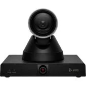 Poly Studio E60 Smart Camera - 4K MPTZ (E60), 12x Optical Zoom, 8MP, 60fps, PoE+, Black