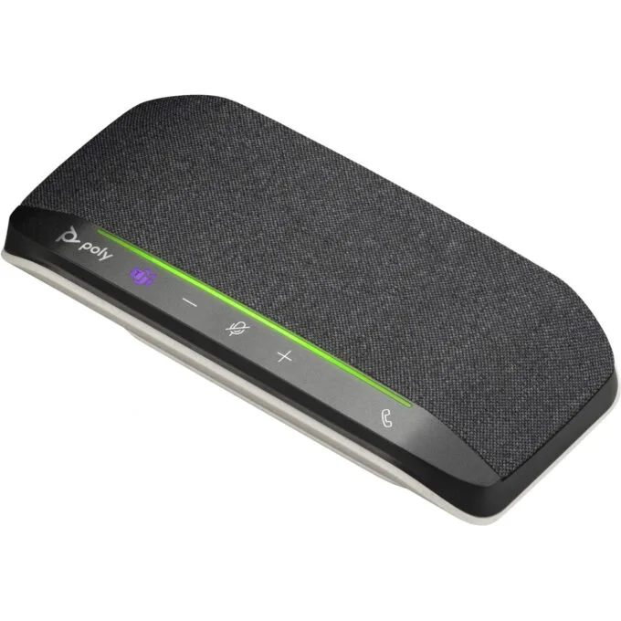 Poly Sync 10 Conference Speakerphone - Silver - USB-A & USB-C, Microsoft Teams Certified — image 3