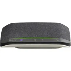 Poly Sync 10 Conference Speakerphone - Silver - USB-A & USB-C, Microsoft Teams Certified